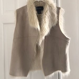 Worn Once Faux Fur Vest